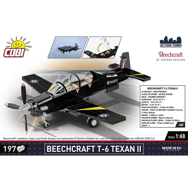 26626 - Beechcraft T-6 Texan II - Hobbycity.gr - COBI