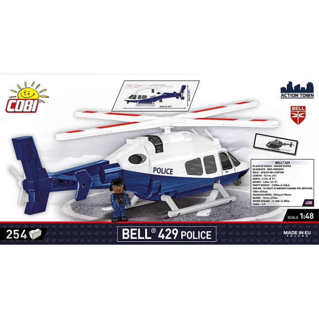 26630 - Bell 429 Police - Hobbycity.gr - COBI