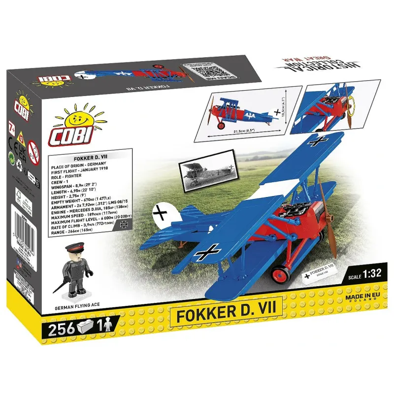 2994 - FOKKER D. VII - Hobbycity.gr - COBI