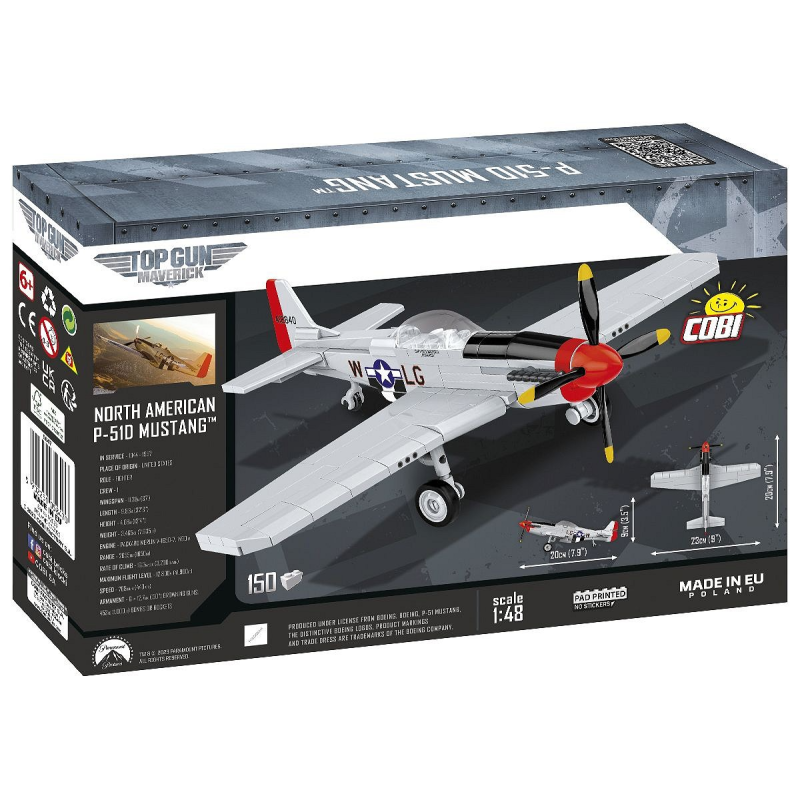 5847 - P-51D Mustang™ - Hobbycity.gr - COBI