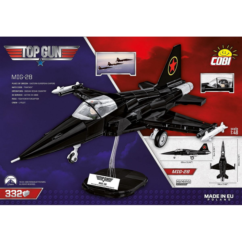 5859 - MiG-28 - Hobbycity.gr - COBI