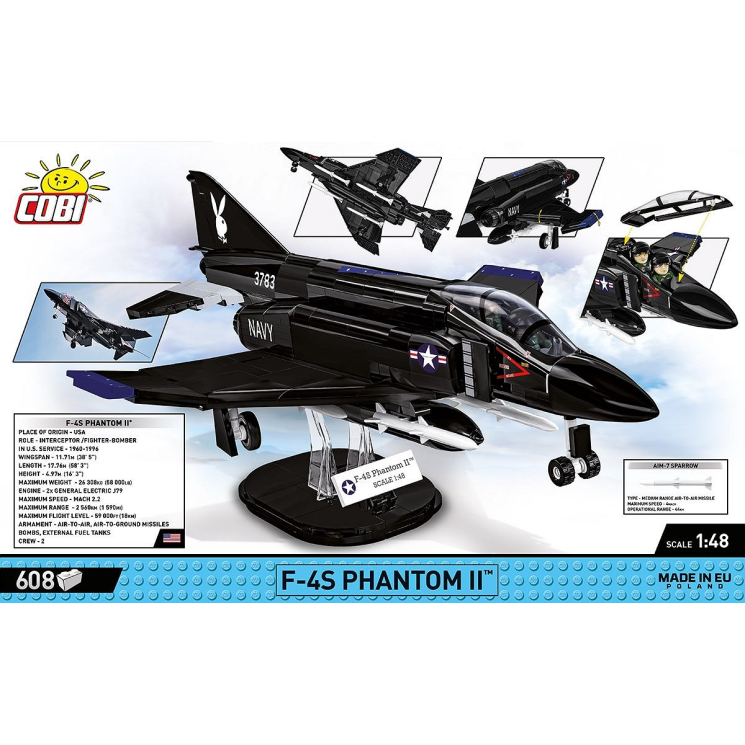 5899 - F-4S Phantom II - Hobbycity.gr - COBI