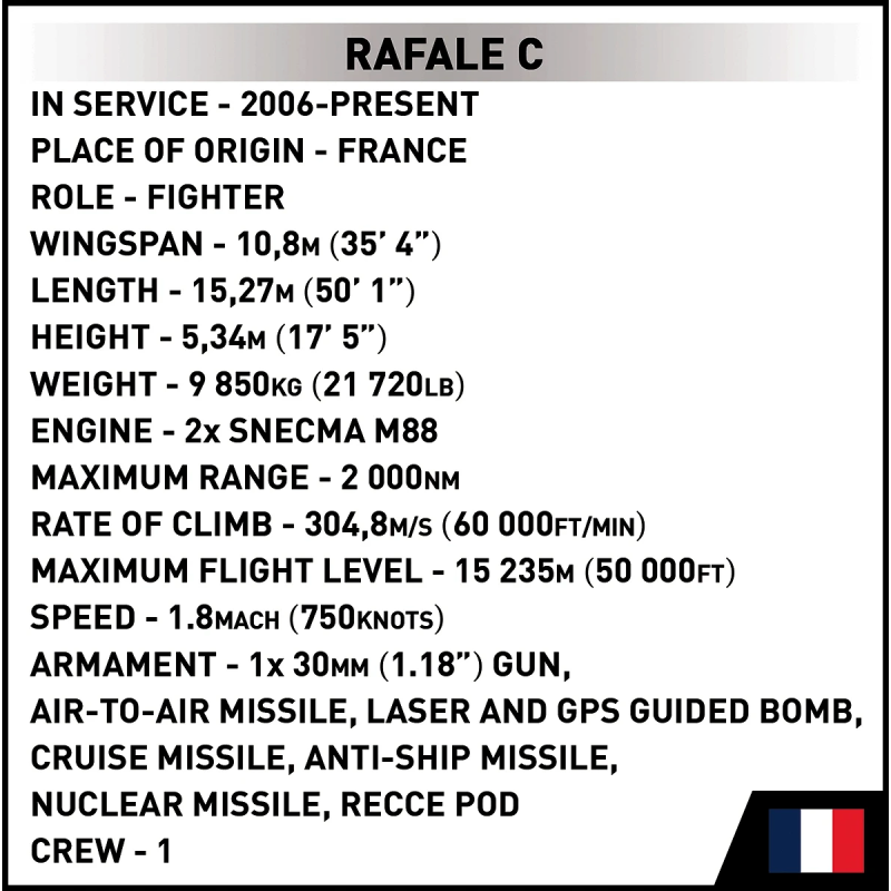 5901 - Rafale C - Hobbycity.gr - COBI