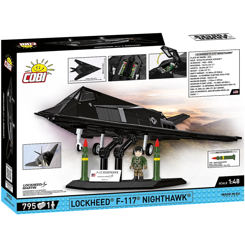 5903 - Lockheed F-117 Nighthawk - Hobbycity.gr - COBI