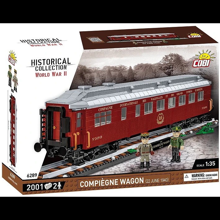 6289 - COMPIEGNE WAGON (22 June 1940) - Hobbycity.gr - COBI