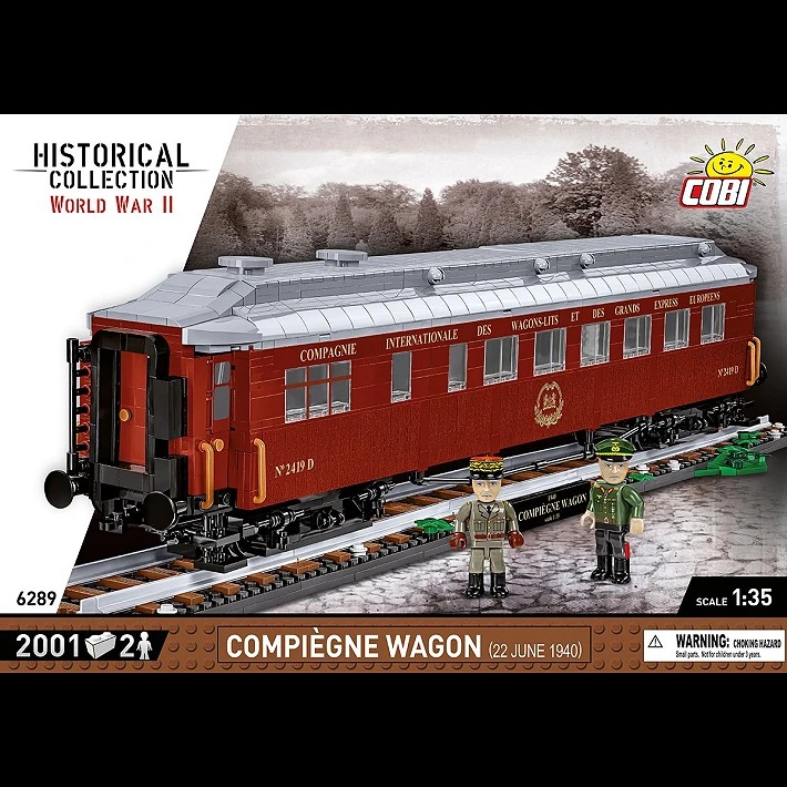 6289 - COMPIEGNE WAGON (22 June 1940) - Hobbycity.gr - COBI