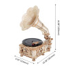 LKB01D - Classical Gramophone (Ηλεκτρική και Χειροκίνητη Λειτουργία Περιστροφής) - Hobbycity.gr - Rokr