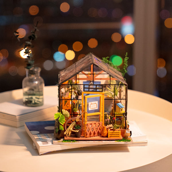 DG104 - Cathys Flower House με Φωτισμό - Hobbycity.gr - RoLife