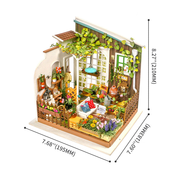 DG108 - Millers Flower House με Φωτισμό - Hobbycity.gr - RoLife