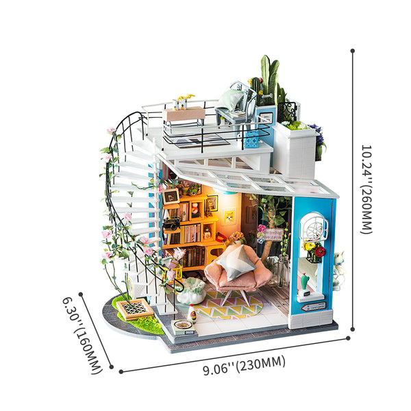 DG12 - Doras Loft με Φωτισμό - Hobbycity.gr - RoLife