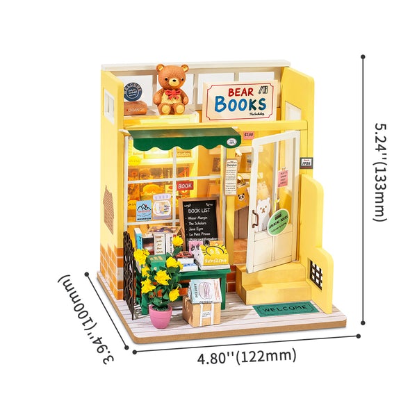 DG152 - Mind-Find Bookstore με Φωτισμό - Hobbycity.gr - RoLife