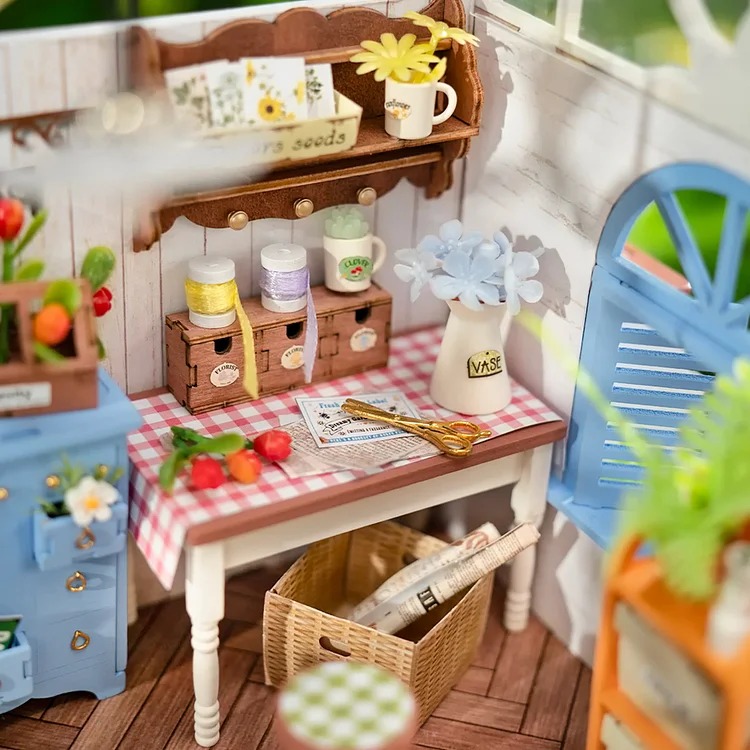 DG163 - Dreamy Garden House με φωτισμό - Hobbycity.gr - RoLife