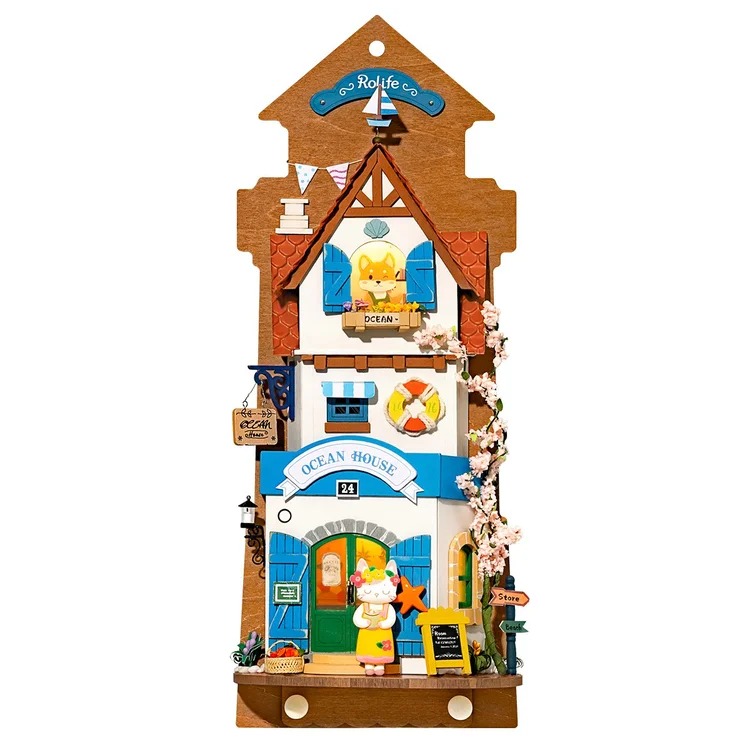 DS022 - Island Dream Villa ~ Κλειδοθήκη με φωτισμό - Hobbycity.gr - RoLife