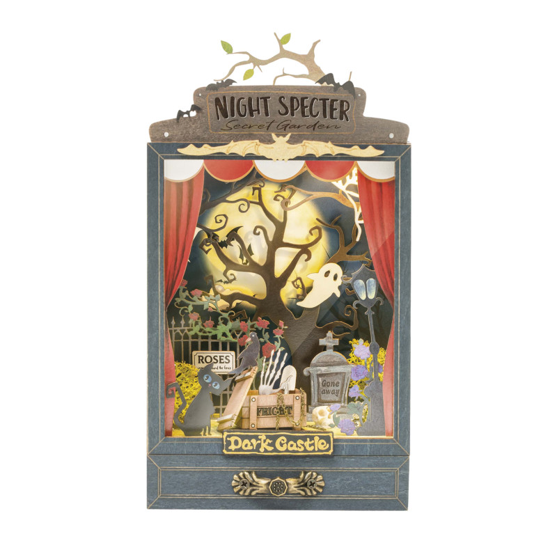 DS023 - Dark Castle με Συρτάρι και Φωτισμό - Hobbycity.gr - RoLife