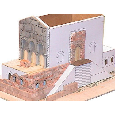 40090 - Εκκλησία No 13 - Sta. Maria de Naranco 1:65 - Hobbycity.gr - Domus kits