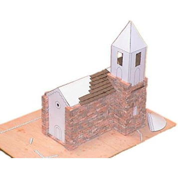 40098 - Εκκλησία No 21 Sta. Maria de Cóll  1:87 - Hobbycity.gr - Domus kits