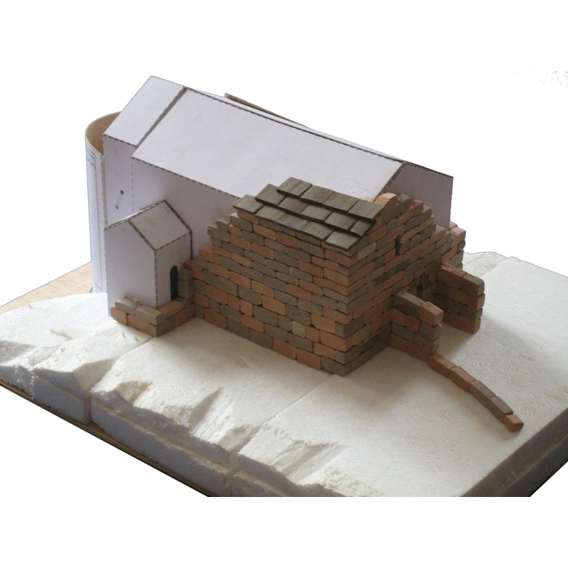 40502 - Εκκλησία No 25 Sta. Maria de Cardet  1:87 - Hobbycity.gr - Domus kits