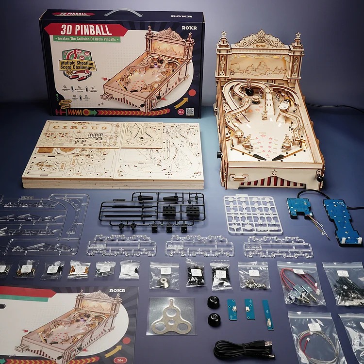 EG01 - Pinball Machine 3D - Hobbycity.gr - Rokr