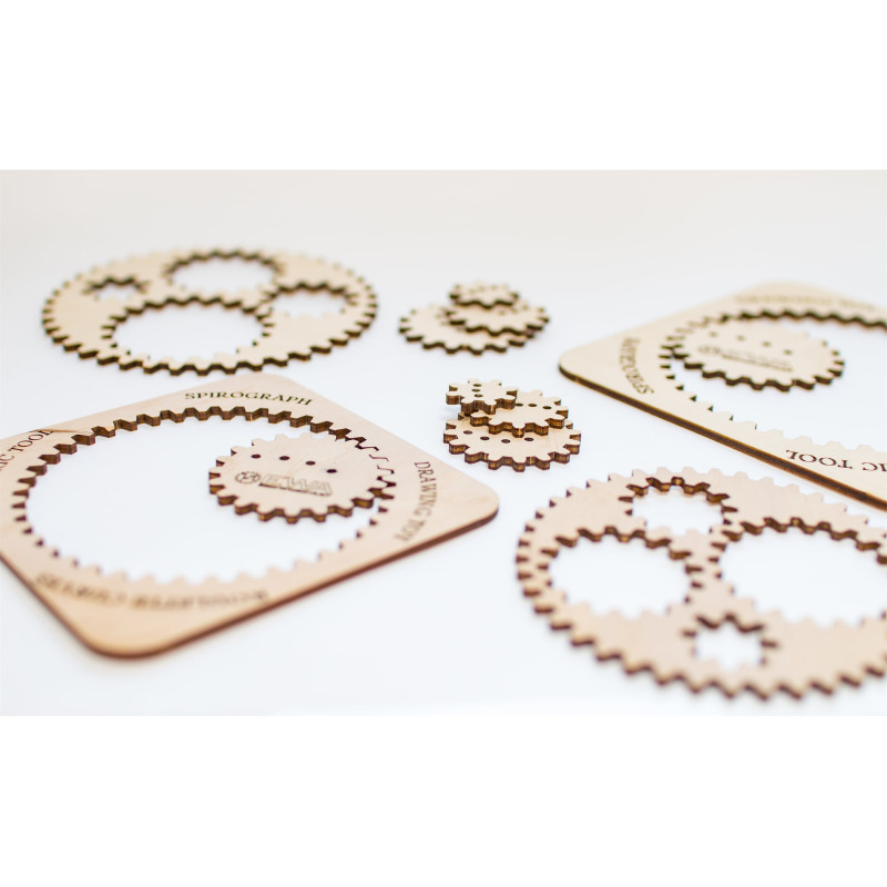 002147 - Drawing Gears - Hobbycity.gr - EWA ECO-WOOD-ART