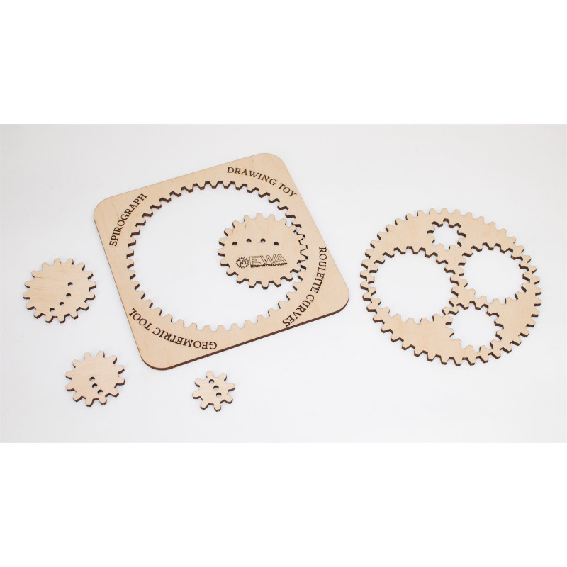 002147 - Drawing Gears - Hobbycity.gr - EWA ECO-WOOD-ART