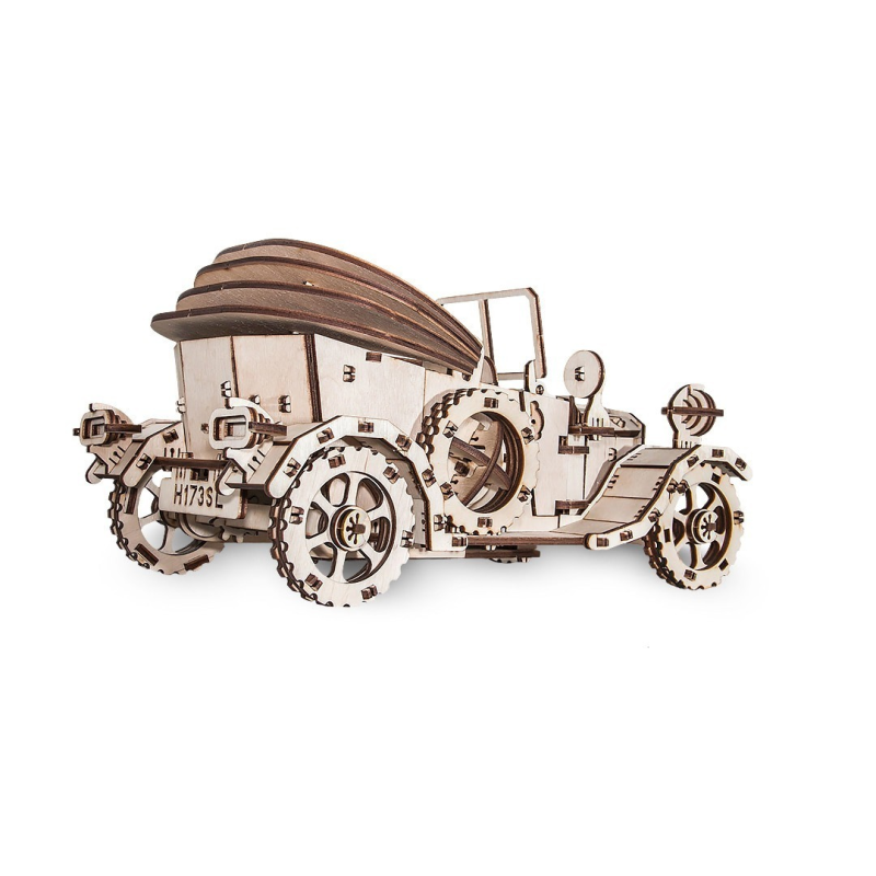 000372 - Retro car - Hobbycity.gr - EWA ECO-WOOD-ART