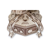 000389 - The Globe  (Καφέ) - Hobbycity.gr - EWA ECO-WOOD-ART