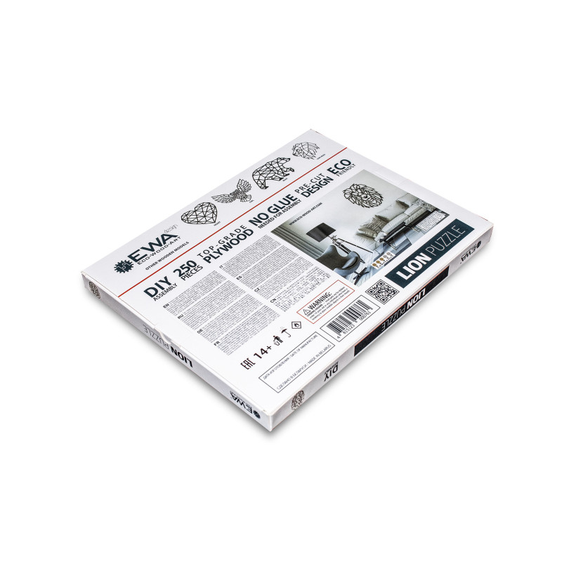 000761 - LION - Hobbycity.gr - EWA ECO-WOOD-ART