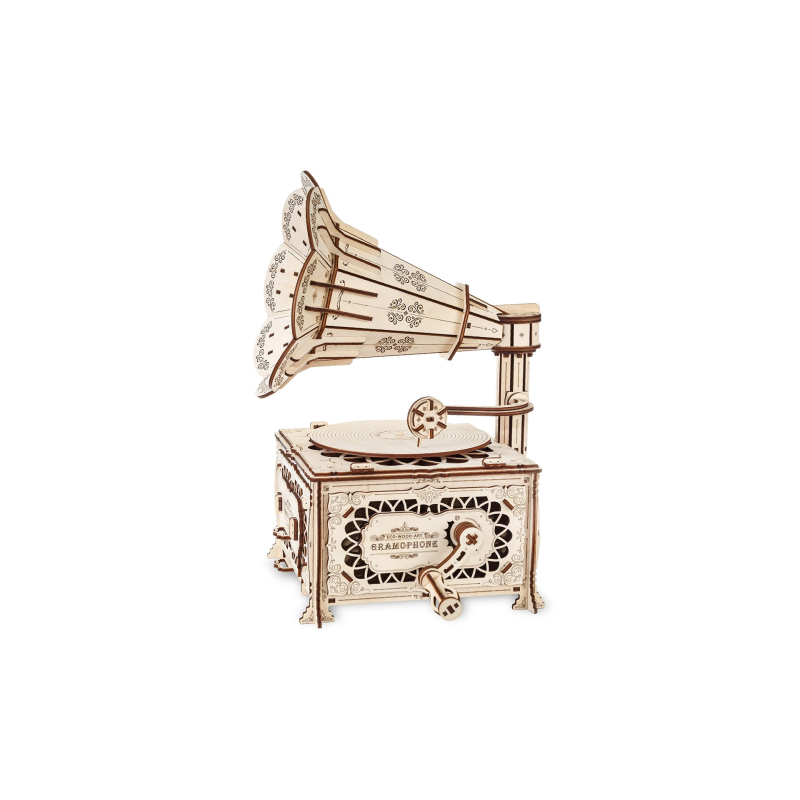 000907 - Gramophone - Hobbycity.gr - EWA ECO-WOOD-ART