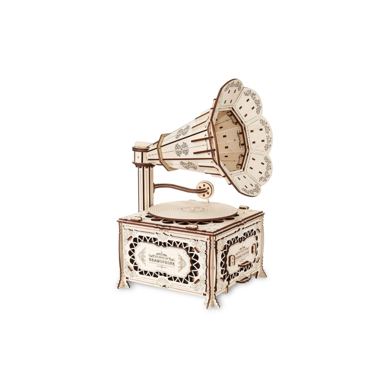 000907 - Gramophone - Hobbycity.gr - EWA ECO-WOOD-ART
