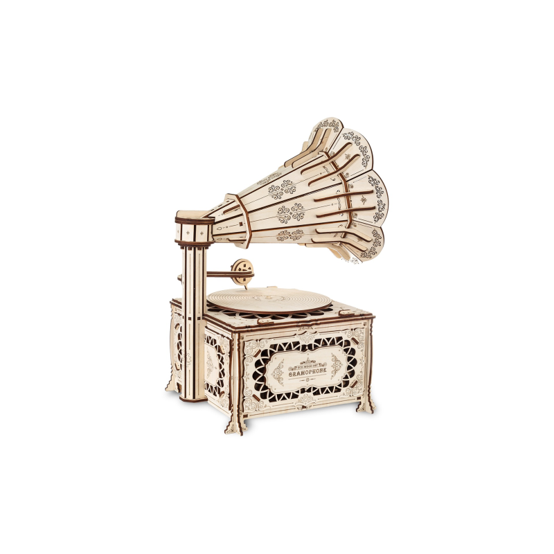 000907 - Gramophone - Hobbycity.gr - EWA ECO-WOOD-ART