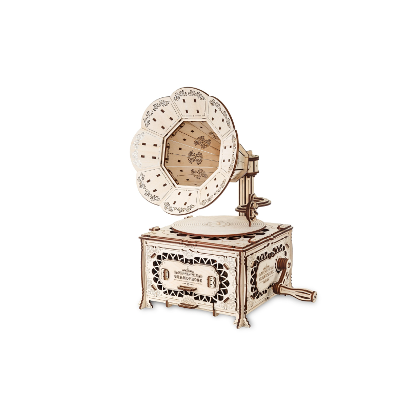 000907 - Gramophone - Hobbycity.gr - EWA ECO-WOOD-ART