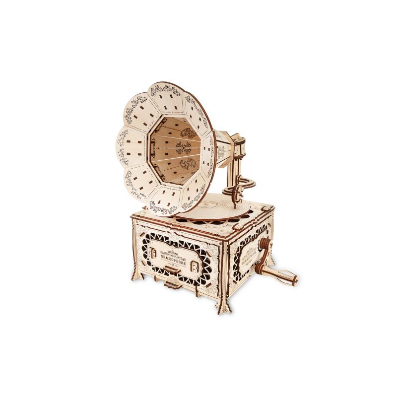 000907 - Gramophone - Hobbycity.gr - EWA ECO-WOOD-ART