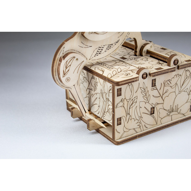 000952 - Bird Toothpick Feeder - Hobbycity.gr - EWA ECO-WOOD-ART