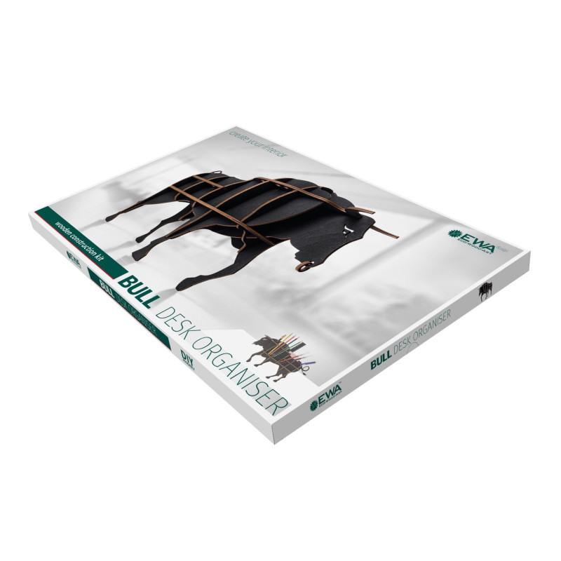 000983 - BULL desk organiser - Hobbycity.gr - EWA ECO-WOOD-ART