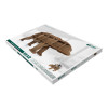 000990 - BEAR (brown) desk organiser - Hobbycity.gr - EWA ECO-WOOD-ART
