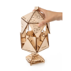 001362 - Icosahedral Globe (Φυσικό) - Hobbycity.gr - EWA ECO-WOOD-ART