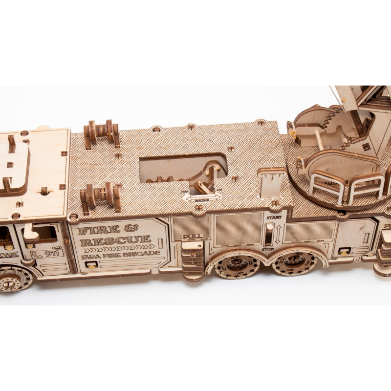 001409 - Πυροσβεστικό Οχημα - Hobbycity.gr - EWA ECO-WOOD-ART