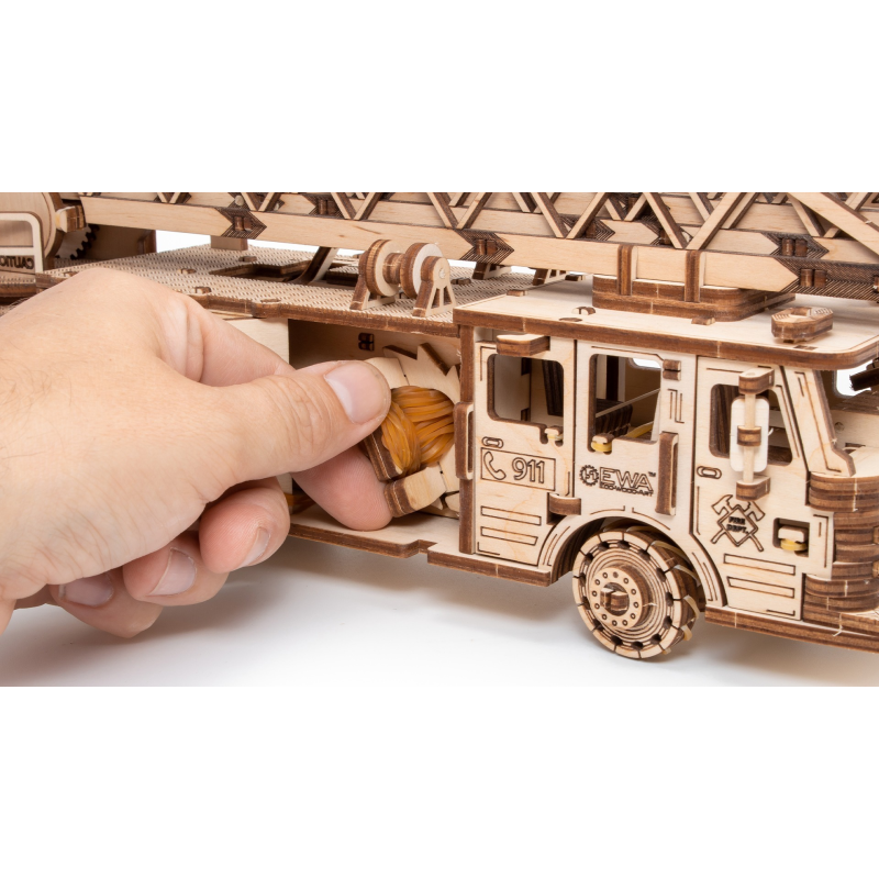 001409 - Πυροσβεστικό Οχημα - Hobbycity.gr - EWA ECO-WOOD-ART
