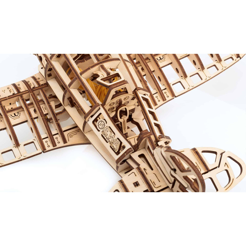 001607 - Airplane με Κίνηση - Hobbycity.gr - EWA ECO-WOOD-ART