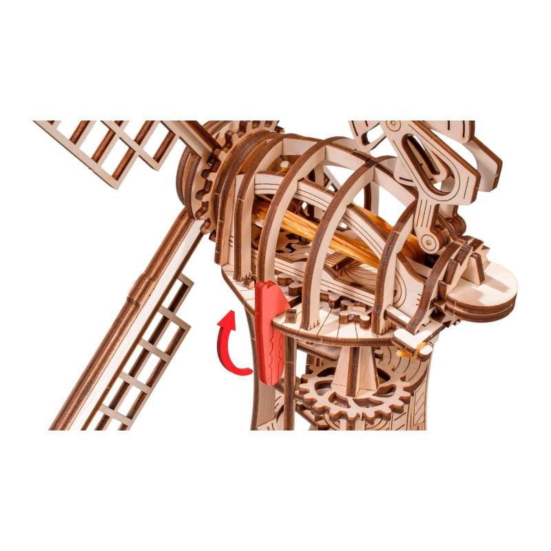 002130 - Windmill - Hobbycity.gr - EWA ECO-WOOD-ART