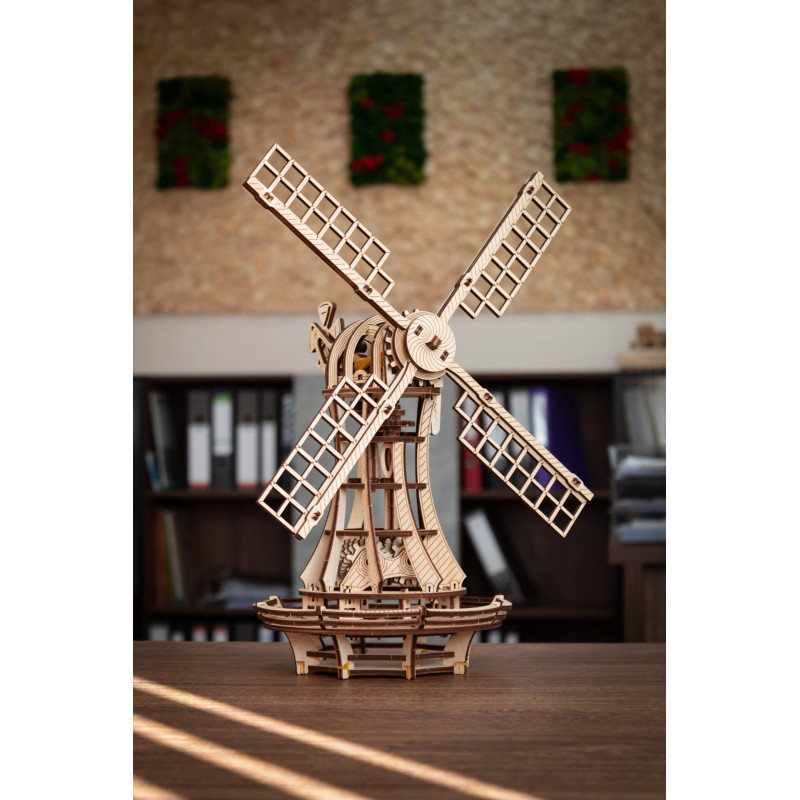002130 - Windmill - Hobbycity.gr - EWA ECO-WOOD-ART
