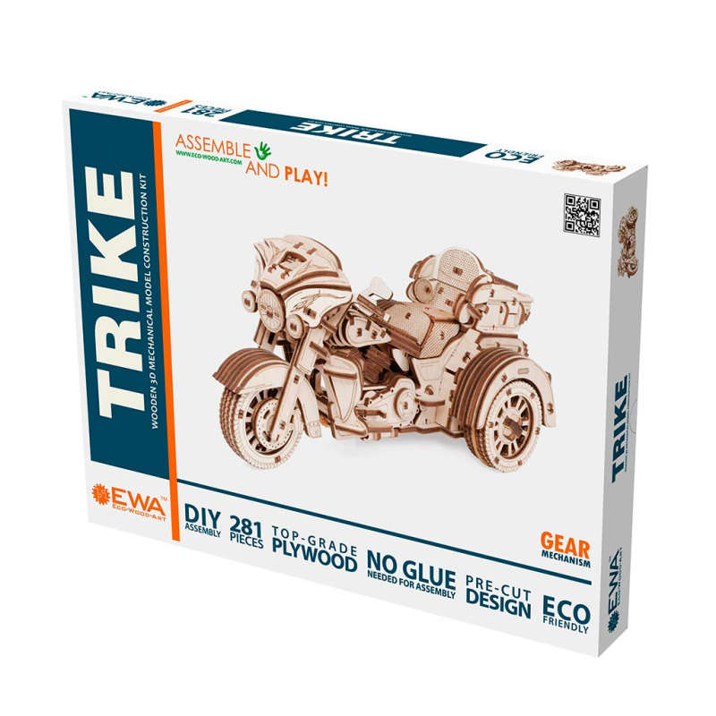 002918 - Trike - Hobbycity.gr - EWA ECO-WOOD-ART
