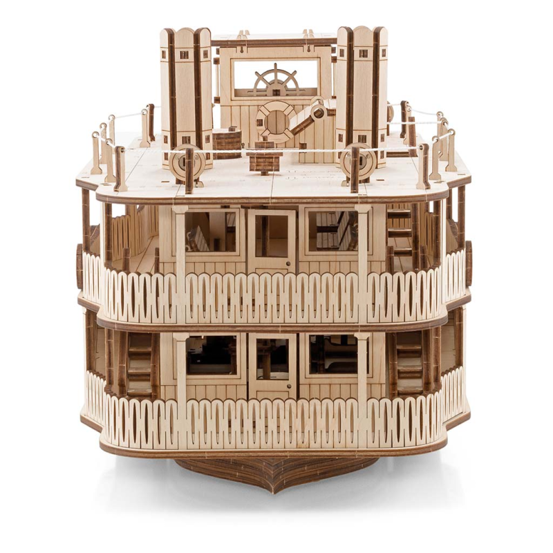 003397 - Paddle Steamer “River princess” - Hobbycity.gr - EWA ECO-WOOD-ART