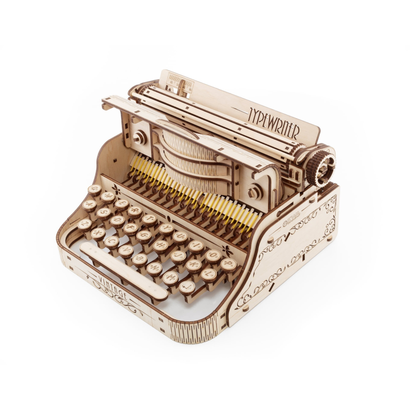 003465 - Typewriter - Hobbycity.gr - EWA ECO-WOOD-ART
