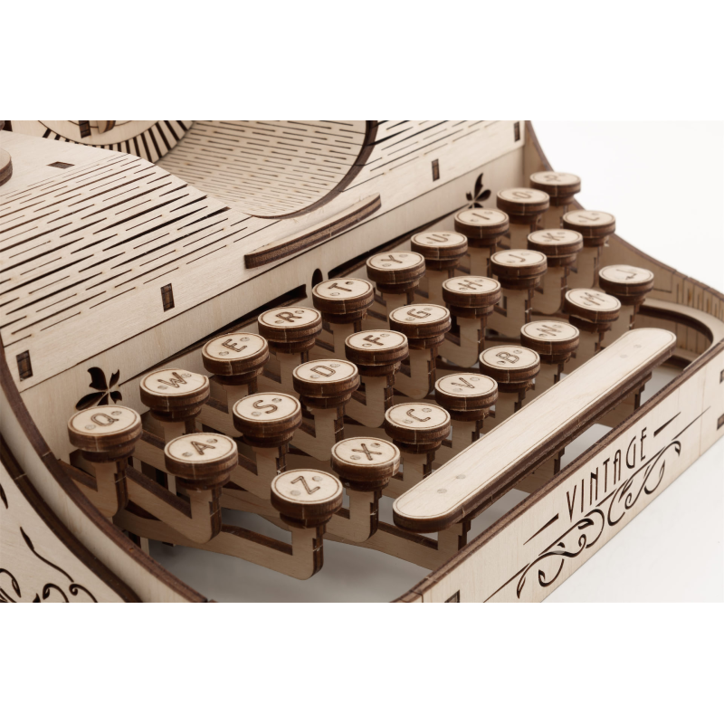 003465 - Typewriter - Hobbycity.gr - EWA ECO-WOOD-ART