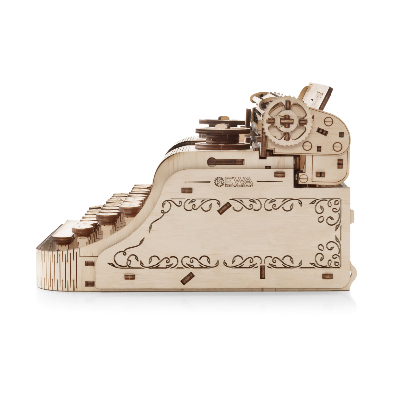 003465 - Typewriter - Hobbycity.gr - EWA ECO-WOOD-ART
