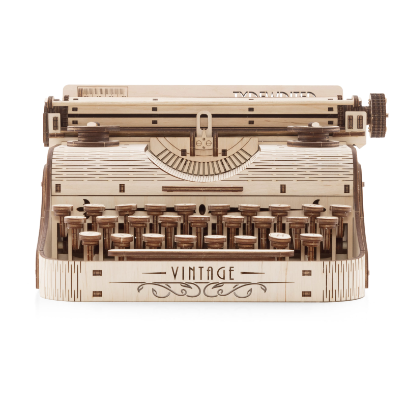 003465 - Typewriter - Hobbycity.gr - EWA ECO-WOOD-ART