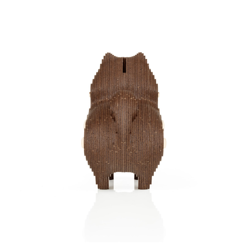 003786 - Κουμπαράς Κουτάβι - Hobbycity.gr - EWA ECO-WOOD-ART