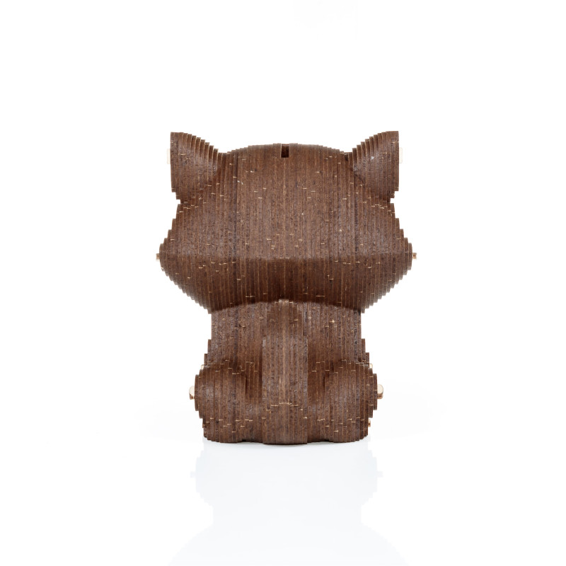 003793 - Κουμπαράς Γάτα - Hobbycity.gr - EWA ECO-WOOD-ART