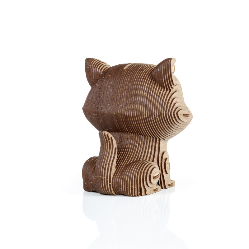 003793 - Κουμπαράς Γάτα - Hobbycity.gr - EWA ECO-WOOD-ART